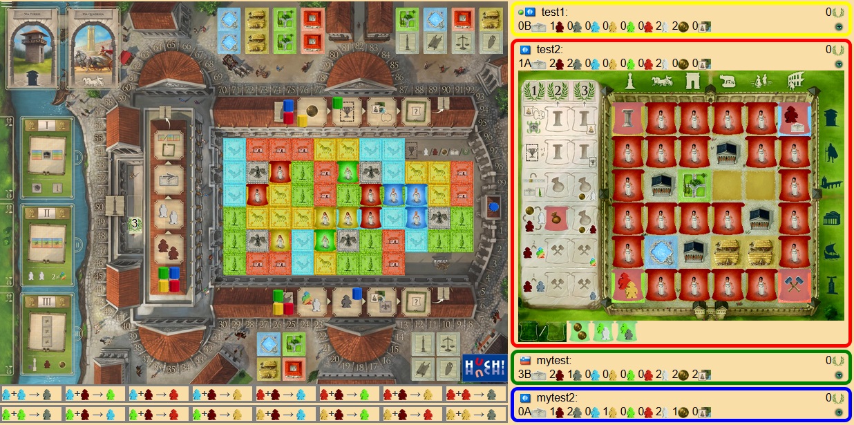 Forum Romanum, Board Game