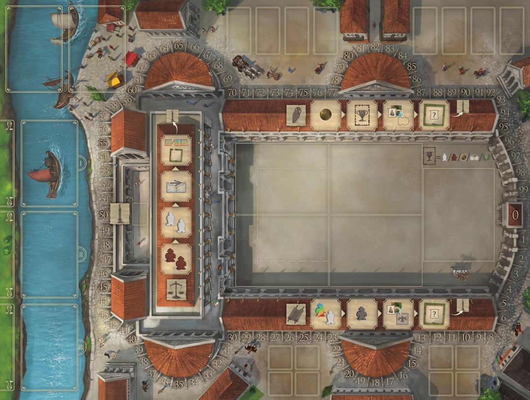 Forum Romanum, Board Game