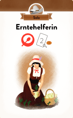 Erntehelferin