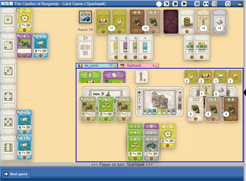 The Castles of Burgundy Card Game
