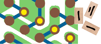 Examples of straight prospecting lines