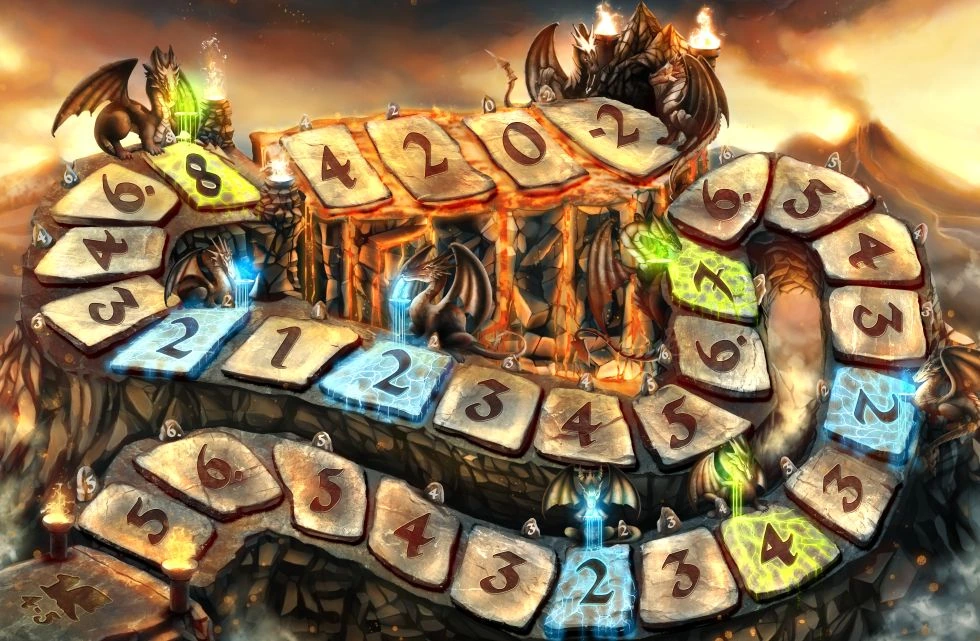 Spielplan für vier oder fünf Personen