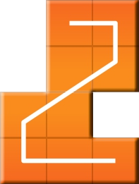 Zahlenplättchen '2'