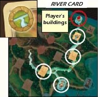 River: Choose an available tile anywhere on a river where you already have at least one building. Occupied tiles do not block travel.