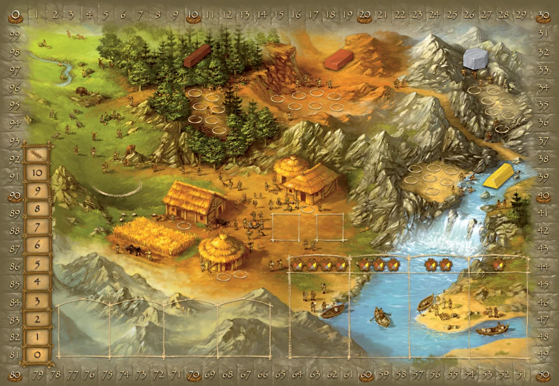 Stone Age Game Board